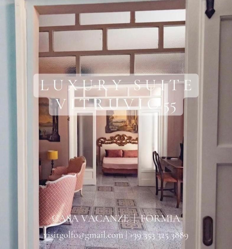 Luxury Suite Vitruvio 55 Формія Екстер'єр фото